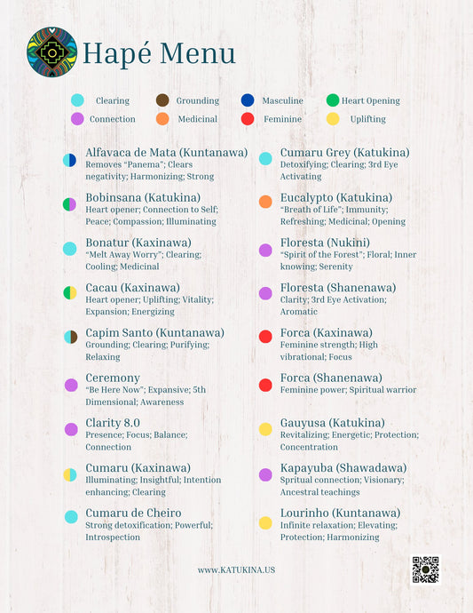 Katukina.us Hapé Menu - Katukina.US