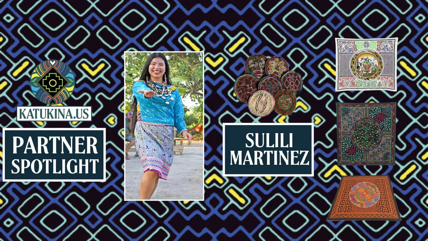 Partner Spotlight: Sulili Martinez (Authentic Shipibo-Conibo Tapestries and Embroidery) - Katukina.US