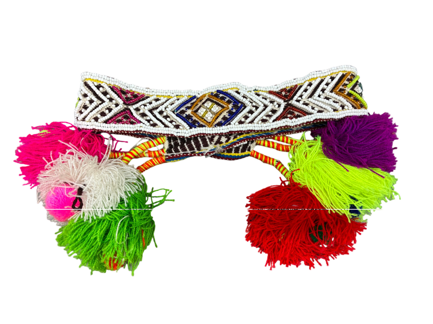 Peruvian Hat Belt w/Tassels