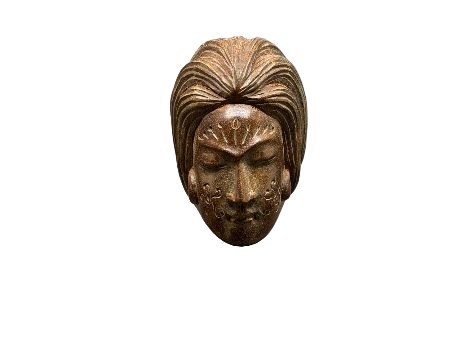 Hand Carved Goddess Kuripe