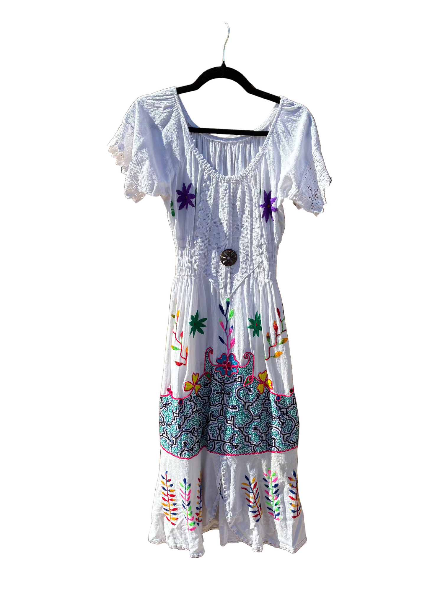 Shipibo-Conibo Embroidered Dress