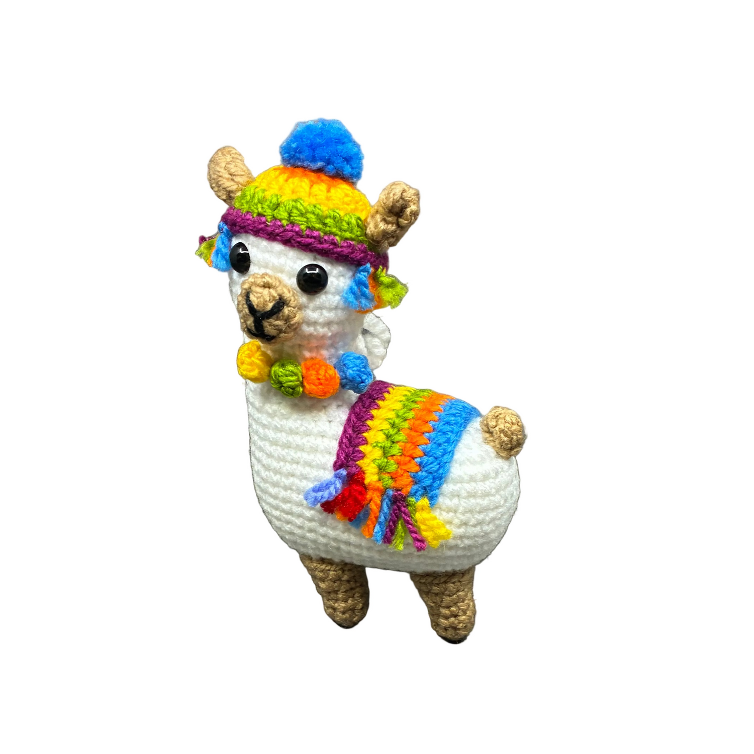 Hand Croched Alpaca Plush Figurine