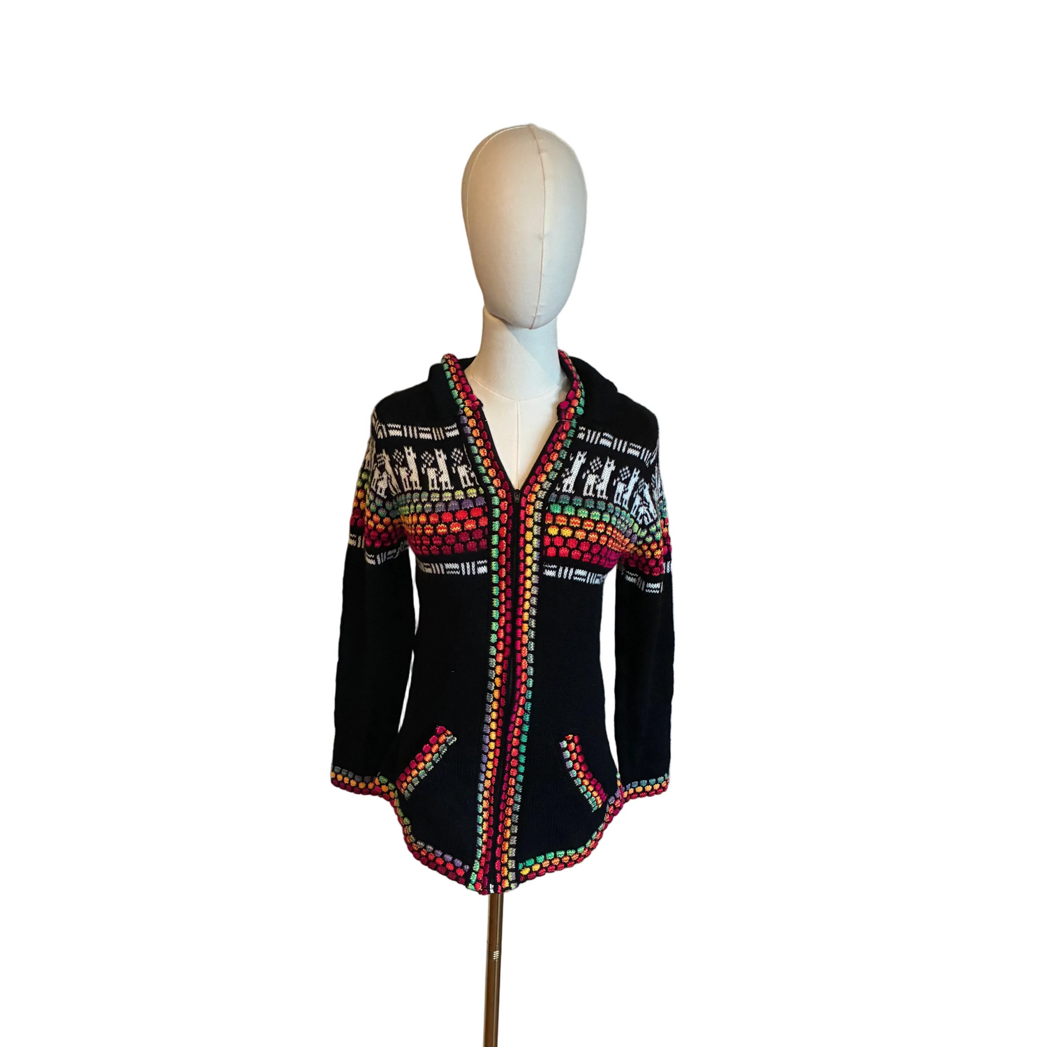 Peruvian Llama Cardigan ~ Women's