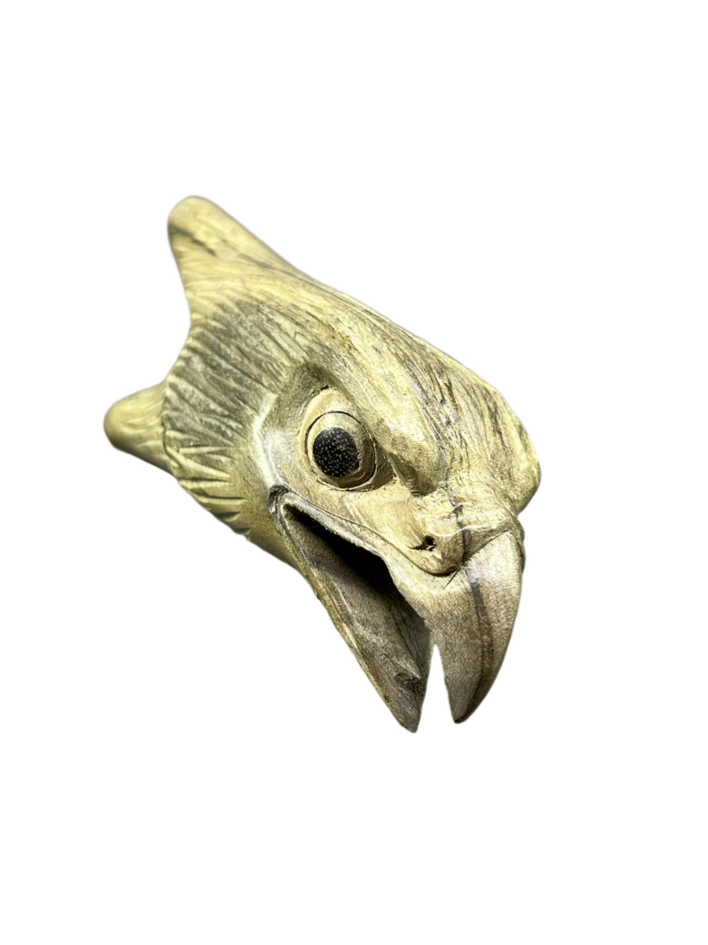 Hand Carved Eagle Head Kuripe