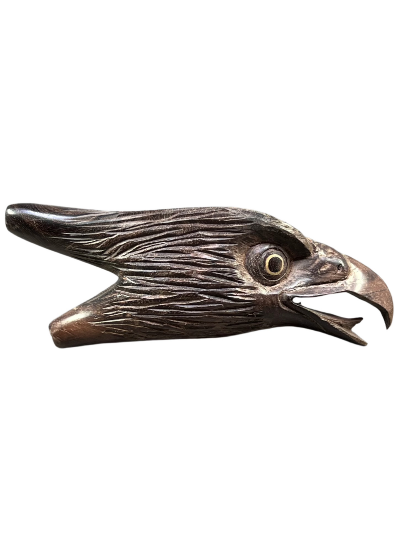 Hand Carved Eagle Head Kuripe