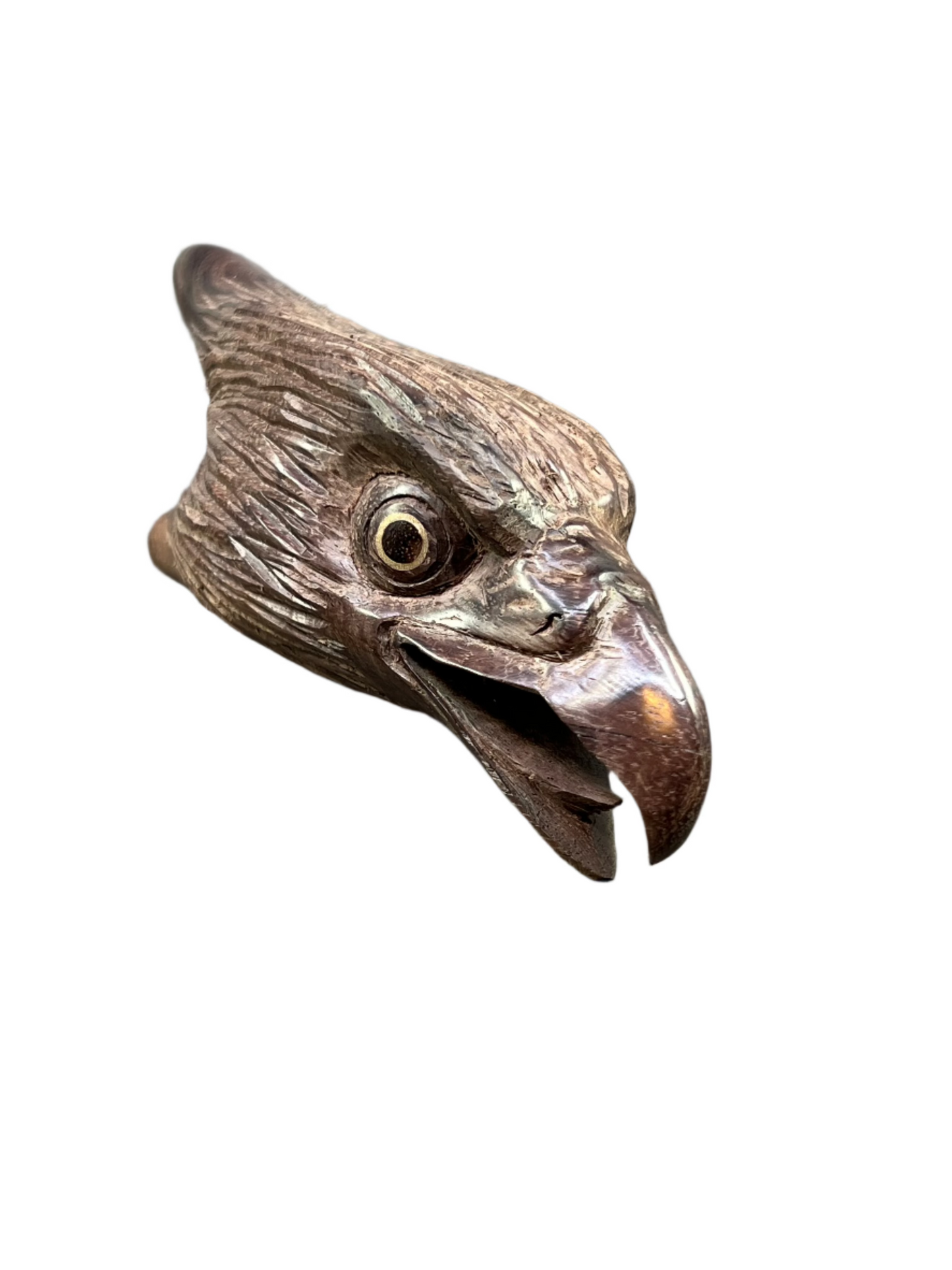 Hand Carved Eagle Head Kuripe