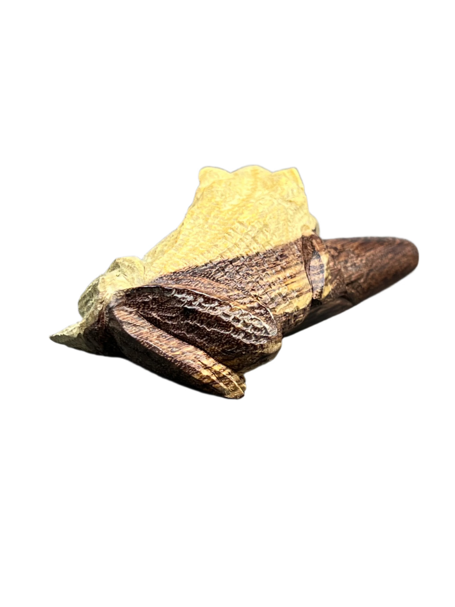 Hand Carved ~ The Toad ~ Kuripe