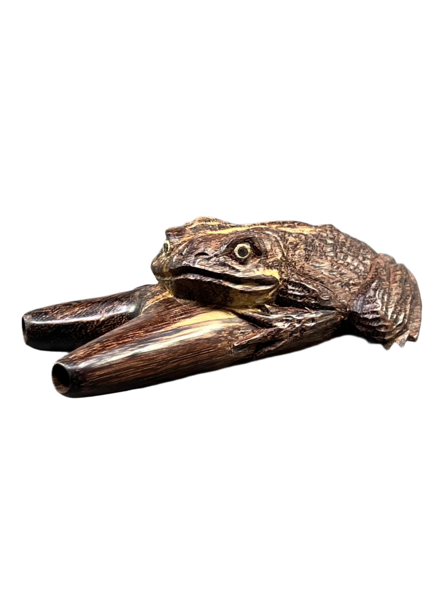 Hand Carved ~ The Toad ~ Kuripe