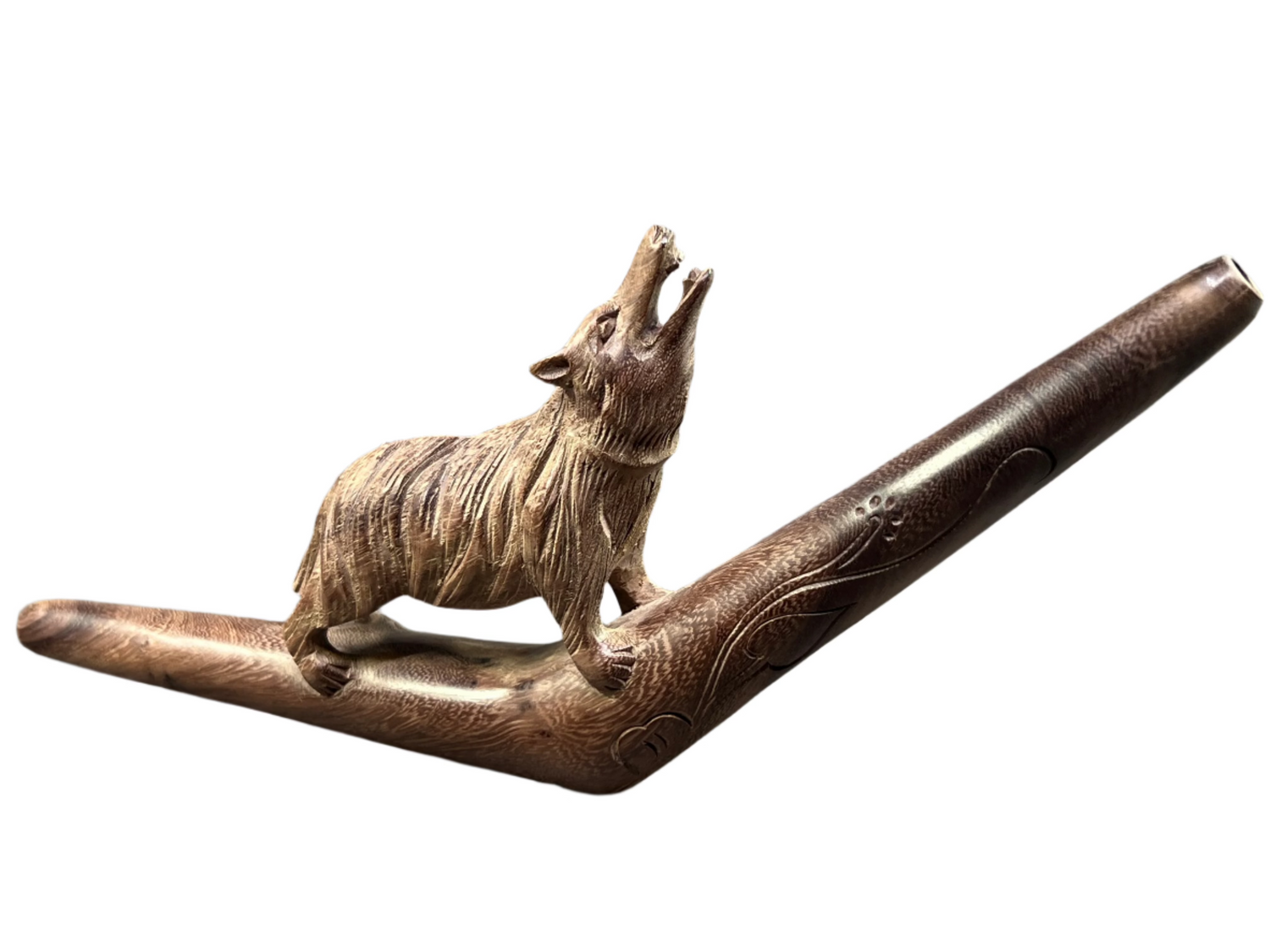 Hand Carved Wolf Tribe Tepi