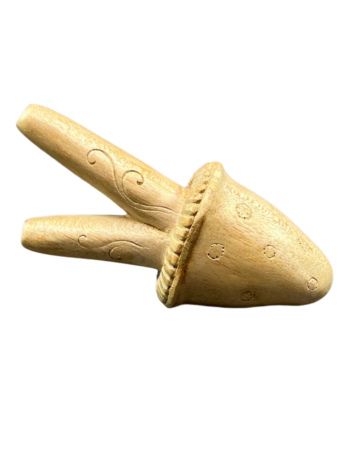 Hand Carved Mushroom Kuripe