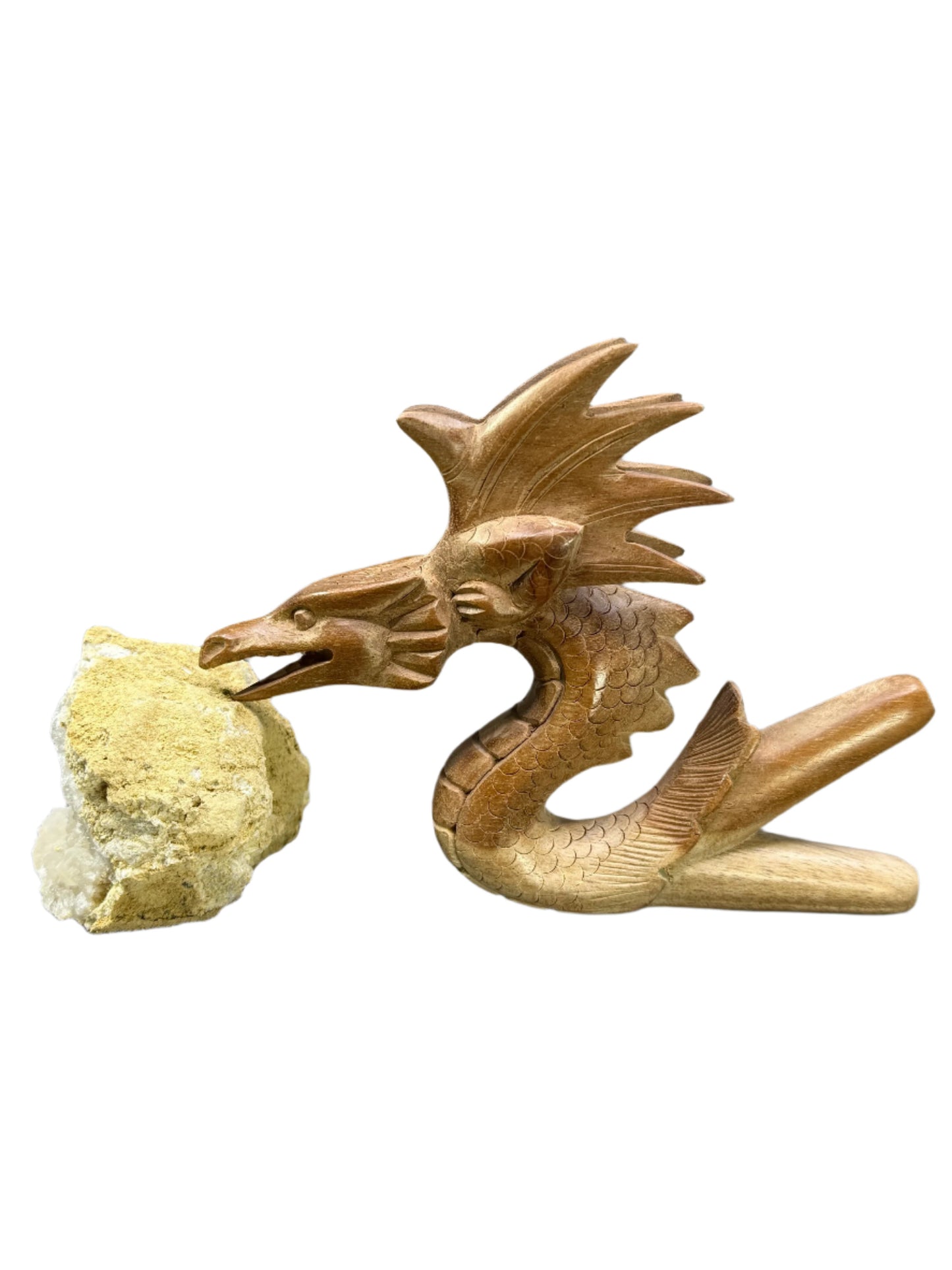 Hand Carved Dragon Kuripe