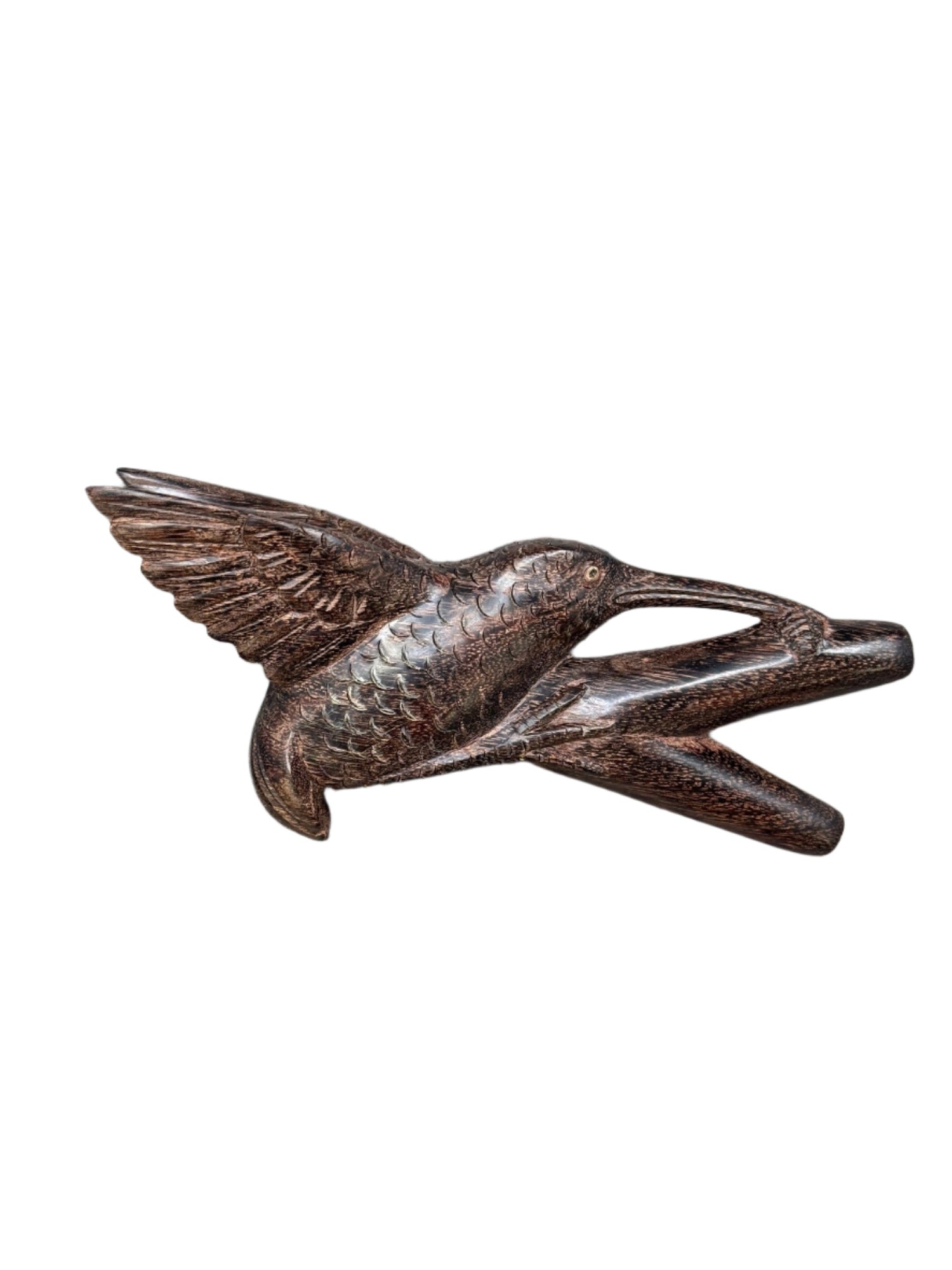 Hand Carved Hummingbird Kuripe