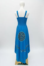 Authentic Shipibo - Conibo Embroidered Halter Sundress - Katukina.US KAT6557