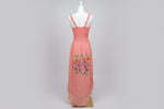 Authentic Shipibo - Conibo Embroidered Halter Sundress - Katukina.US KAT6558