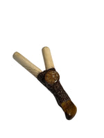 Bone Kuripe with Aya Vine & Stone Accent - Katukina.US KAT6003