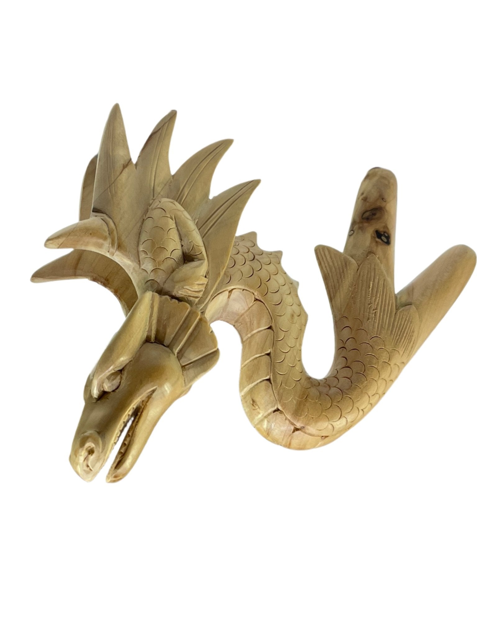 Hand Carved Dragon Kuripe - Katukina KAT2100