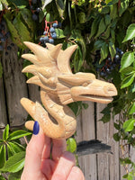 Hand Carved Dragon Kuripe - Katukina KAT2100