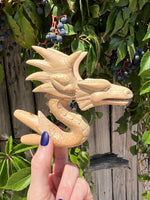 Hand Carved Dragon Kuripe - Katukina KAT2100