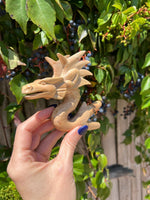 Hand Carved Dragon Kuripe - Katukina KAT2100