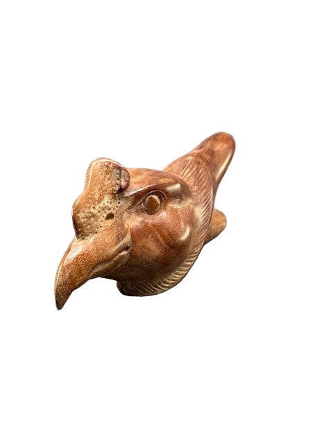 Hand Carved Fierce Condor Kuripe - Katukina.US KAT6368