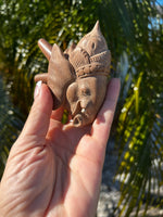 Hand - Carved Ganesh Kuripe - Katukina.US KAT1497