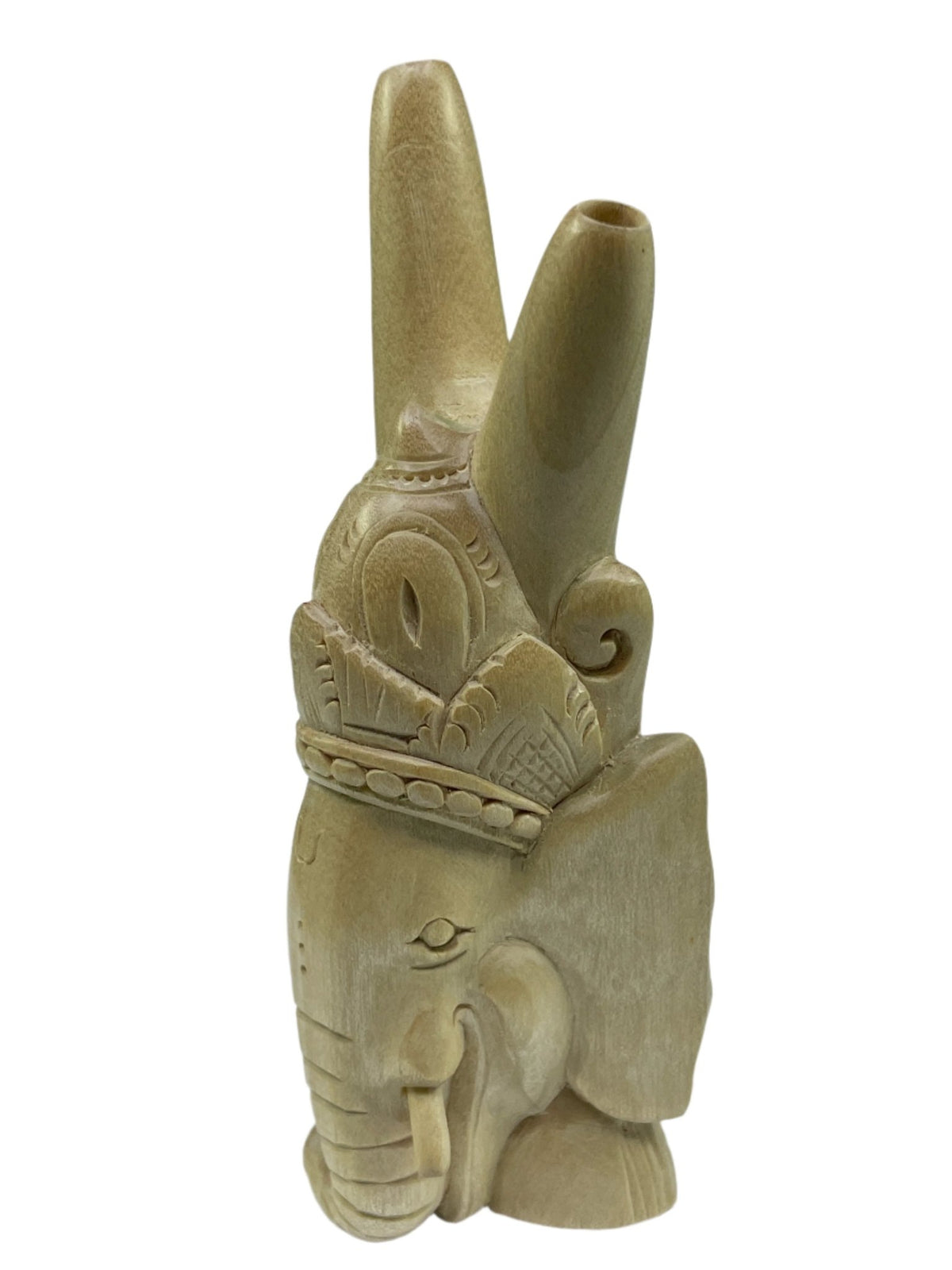 Hand - Carved Ganesh Kuripe - Katukina.US KAT6016