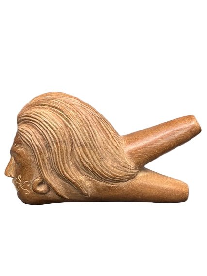 Hand Carved Goddess Kuripe - Katukina.US KAT6364