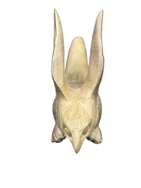 Hand Carved Griffin Kuripe - Katukina.US KAT6362