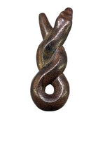 Hand Carved Infinity Snake Kuripe - Katukina.US KAT1996