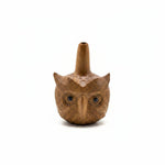 Hand Carved Owl Kuripe - Katukina.US KAT6728