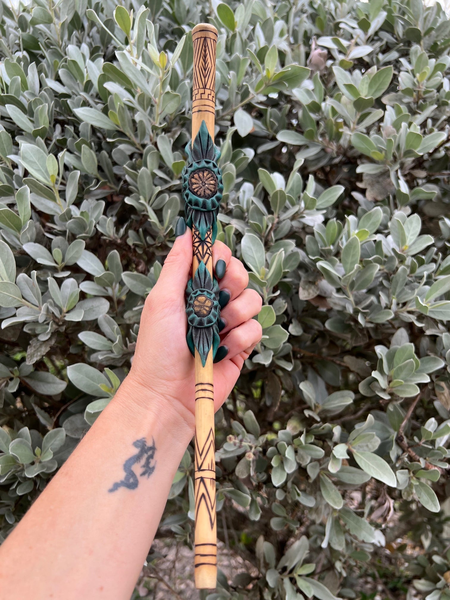 Haux Sacred Kenê Tepis Vibrant Green - Katukina.US KAT1761