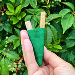 Heart Chakra 💚 Green Bamboo Kuripe - Katukina KAT2041