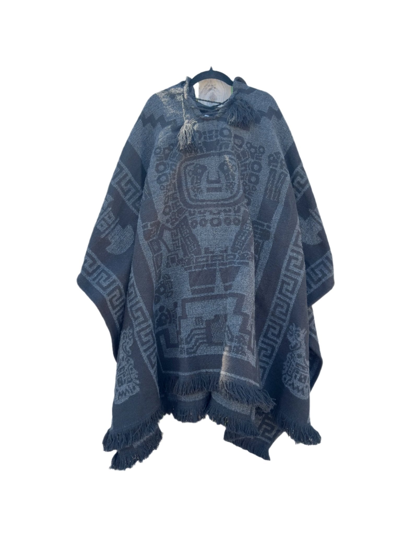 Incan Creator God ~ Wiracocha ~ Poncho - Katukina.US KAT6249