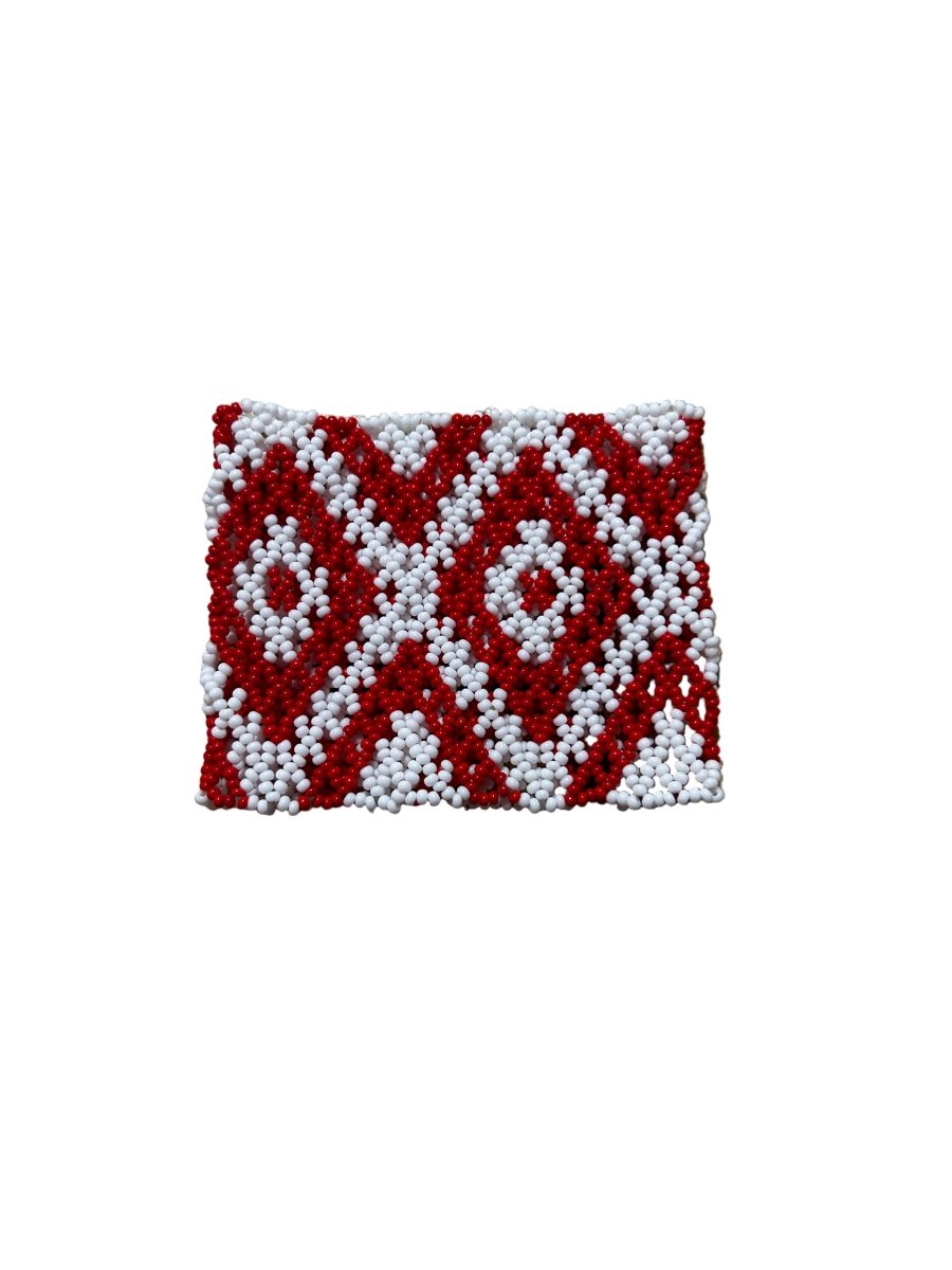 Kupi HuniKui Collection ~ Ceremonial Beaded Wrist Cuff - Katukina.US KAT6705