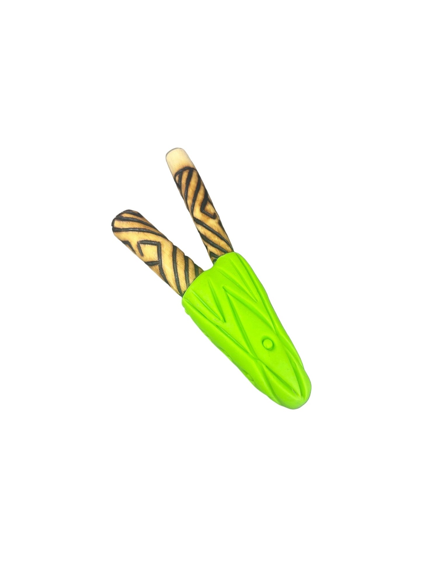 Kupi HuniKui Collection ~ Green Kuripe w/Kenes - Katukina.US KAT6349