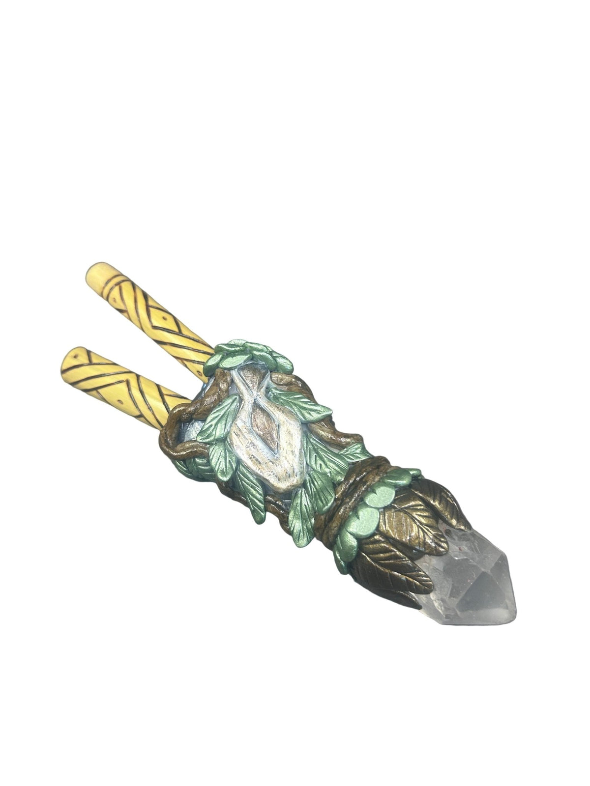 Kupi HuniKui Collection ~ Jiboia w/Brazilian Quartz - Katukina.US KAT6351