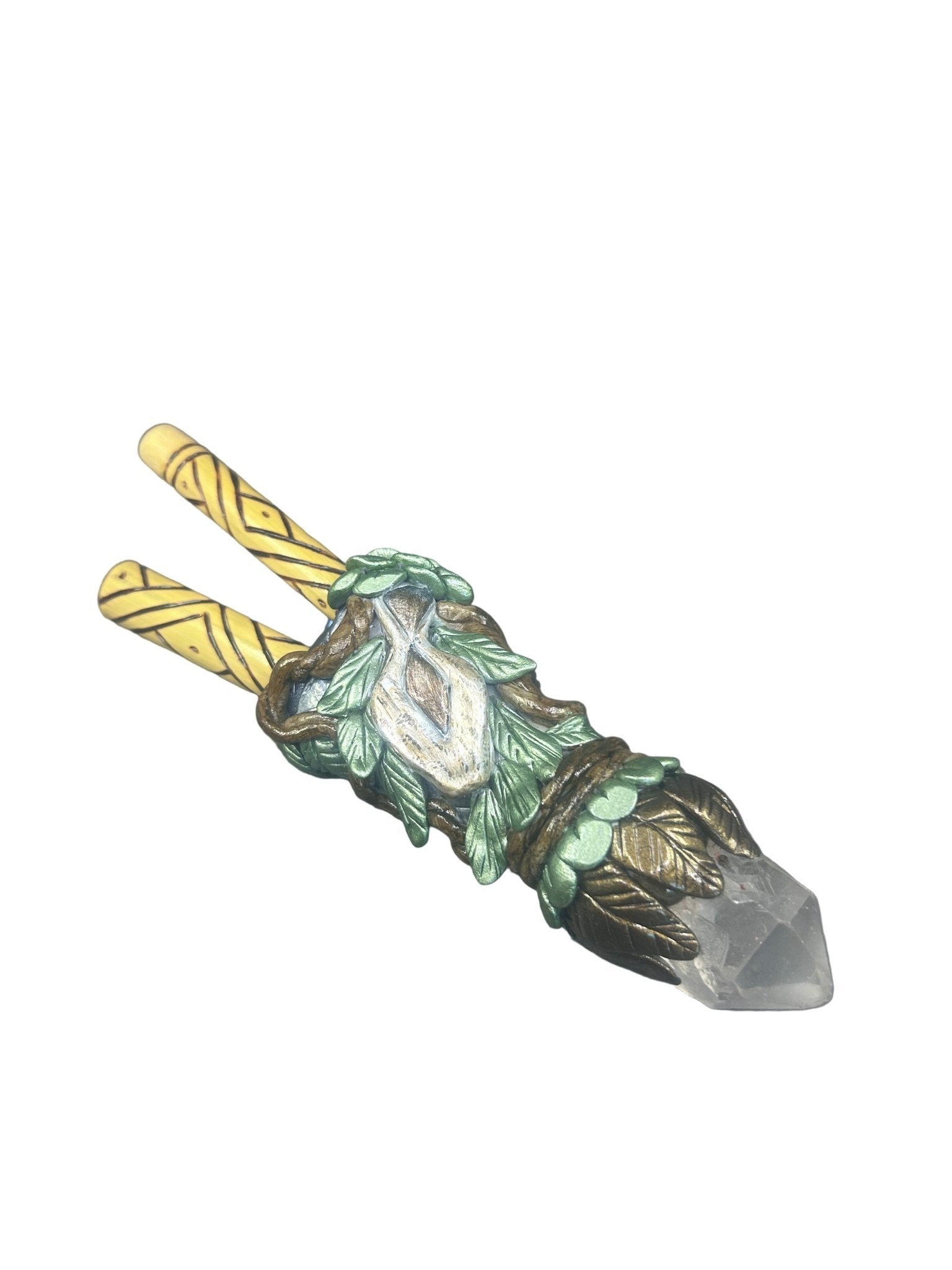 Kupi HuniKui Collection ~ Jiboia w/Brazilian Quartz - Katukina.US KAT6351