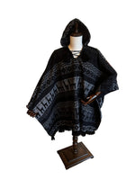 Llama Poncho with Hood - Katukina.US KAT6209