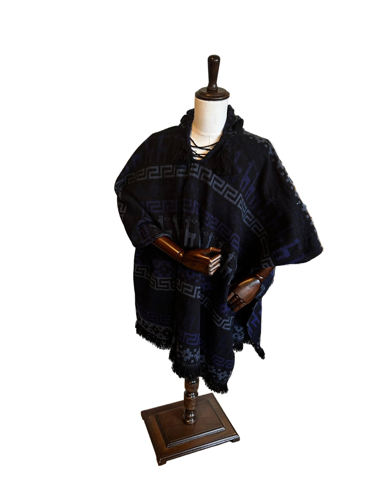 Llama Poncho with Hood - Katukina.US KAT6256