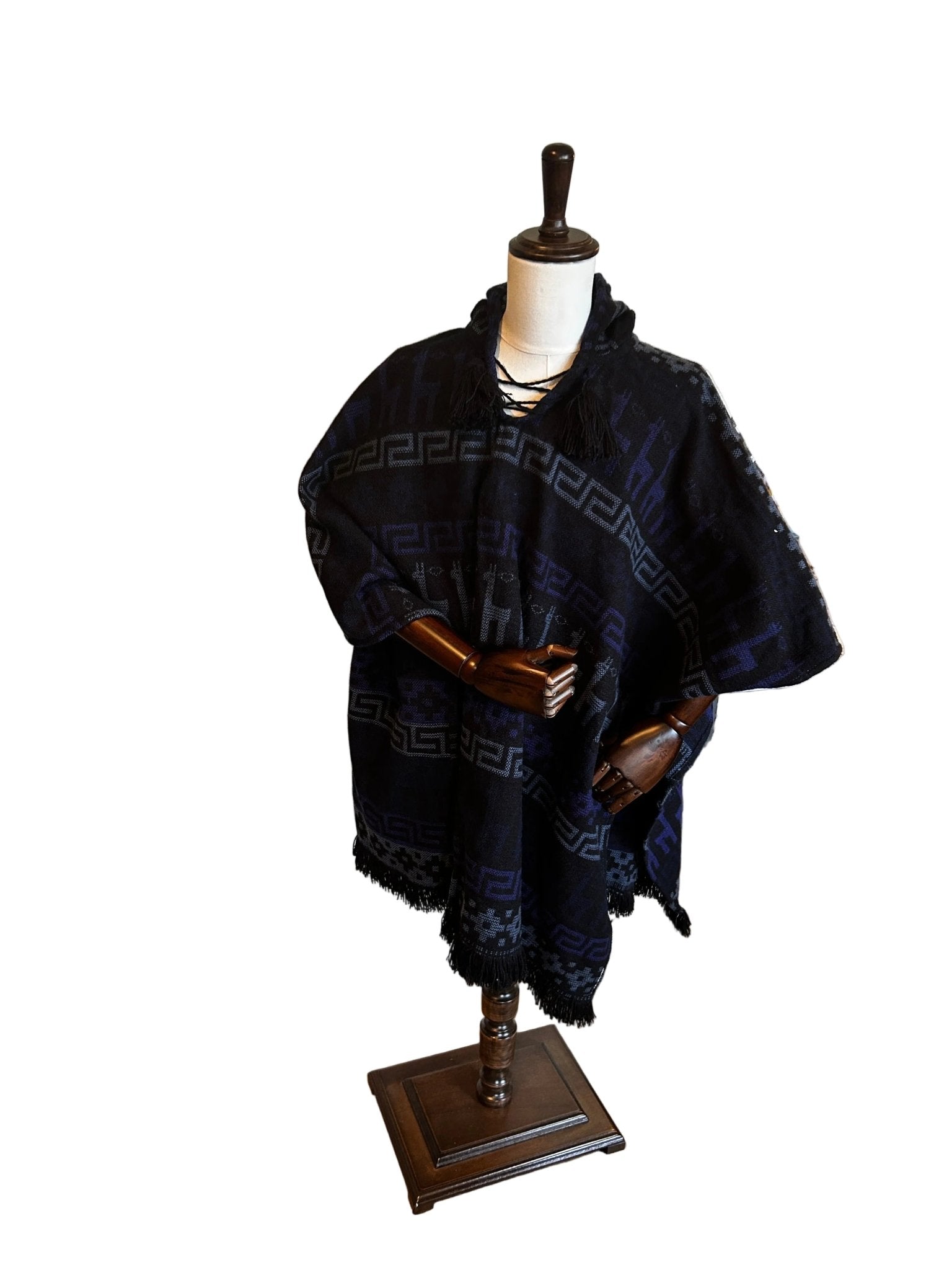 Llama Poncho with Hood - Katukina.US KAT6256