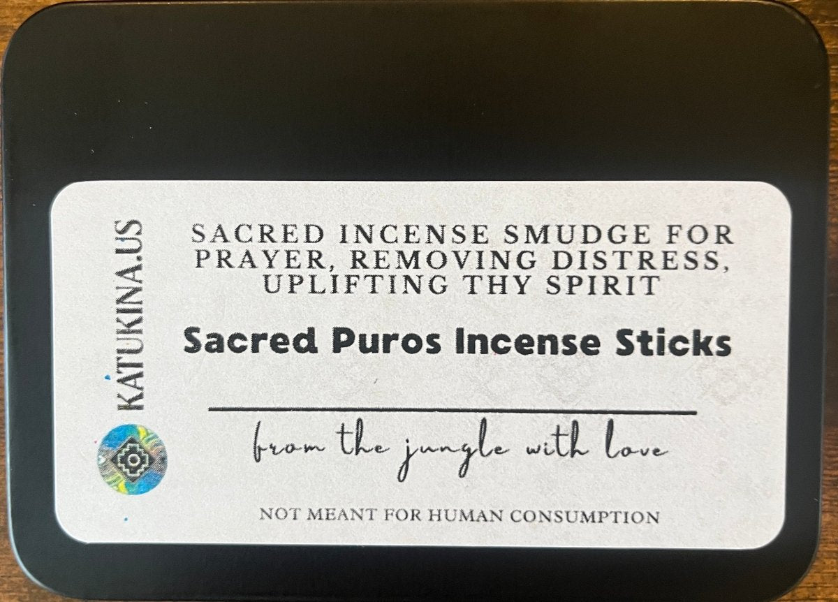 Mapacho Puros Incense (Pure Organic & Wild) - Katukina.US KAT1741