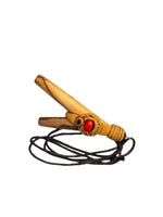 Necklace kuripe ~ Wood with Seed Accents - Katukina.US KAT6006