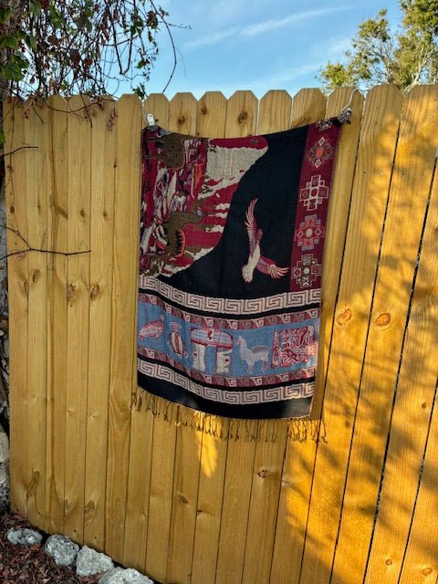 Peruvian Cotton Pashmina - Katukina.US KAT6387