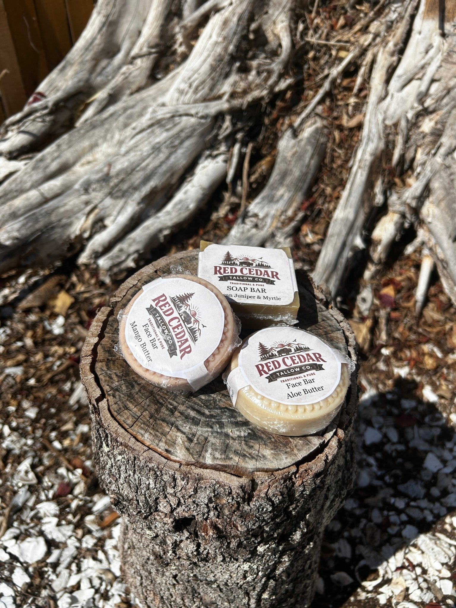 Red Cedar Tallow Co - Tallow Soap and Facial Bar (AVAILABLE IN PLANT - BASED FORMULA) - Katukina.US KAT6532