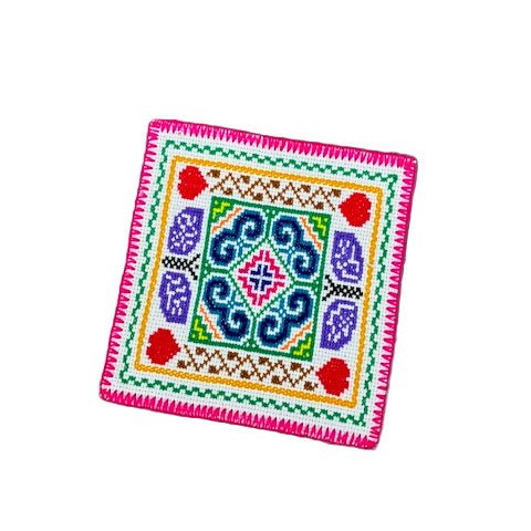 Shipibo - Conibo Square Altar Cloths - Katukina.US KAT6438