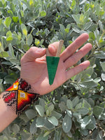 Small Bamboo Kuripe ~ Heart Chakra 💚 Green - Katukina KAT2041