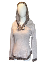 Women's Alpaca Pullover w/hoodie - Katukina.US KAT6374
