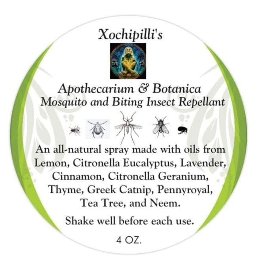 Xochipilli’s Biting Insect Repellent - Katukina.US KAT6661