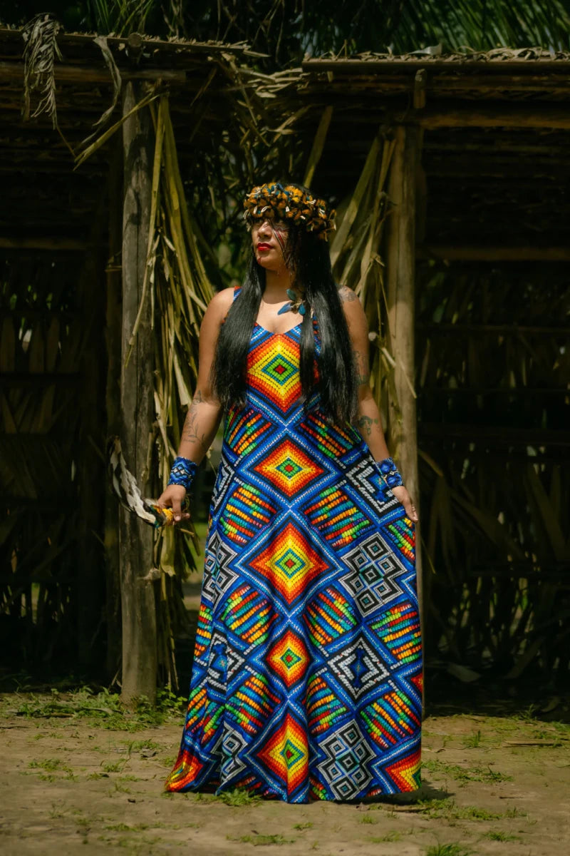 Yawa Contrast Dress - Katukina.US KAT6739